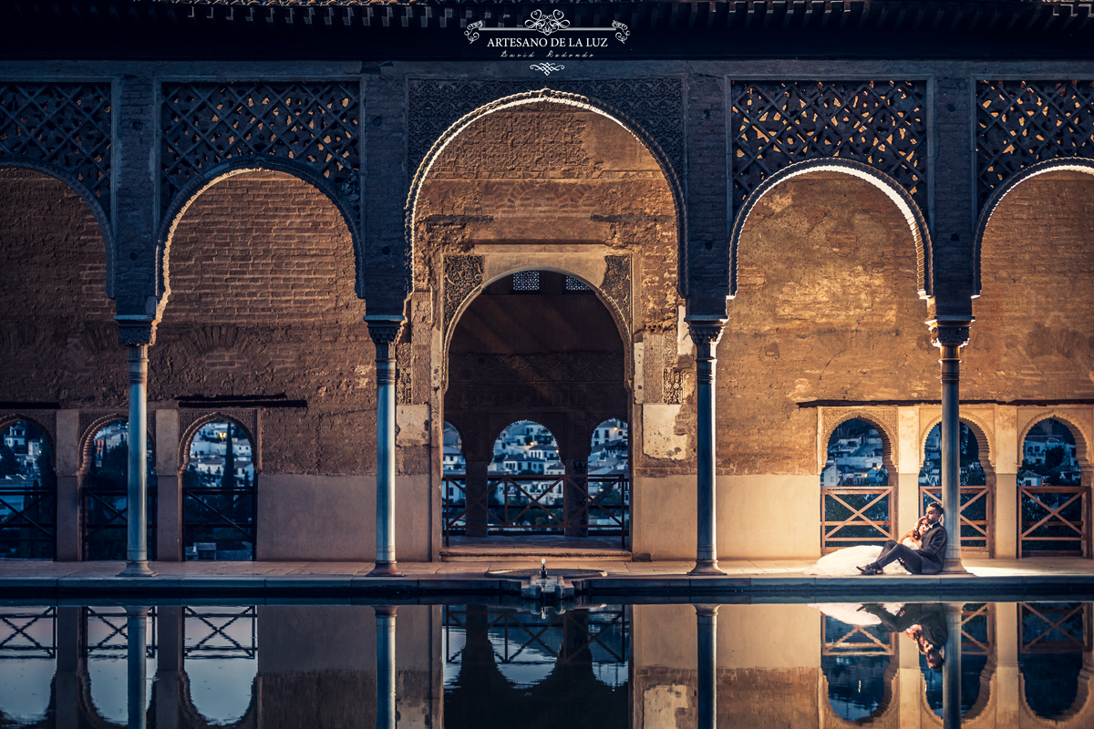 Postboda en la Alhambra