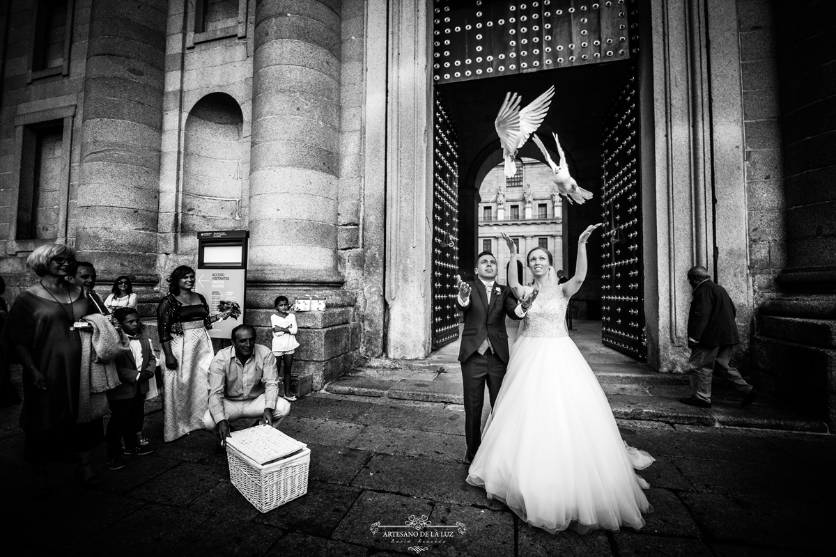 Boda en El Escorial