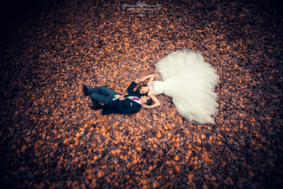 Postboda de otoño en Rascafría