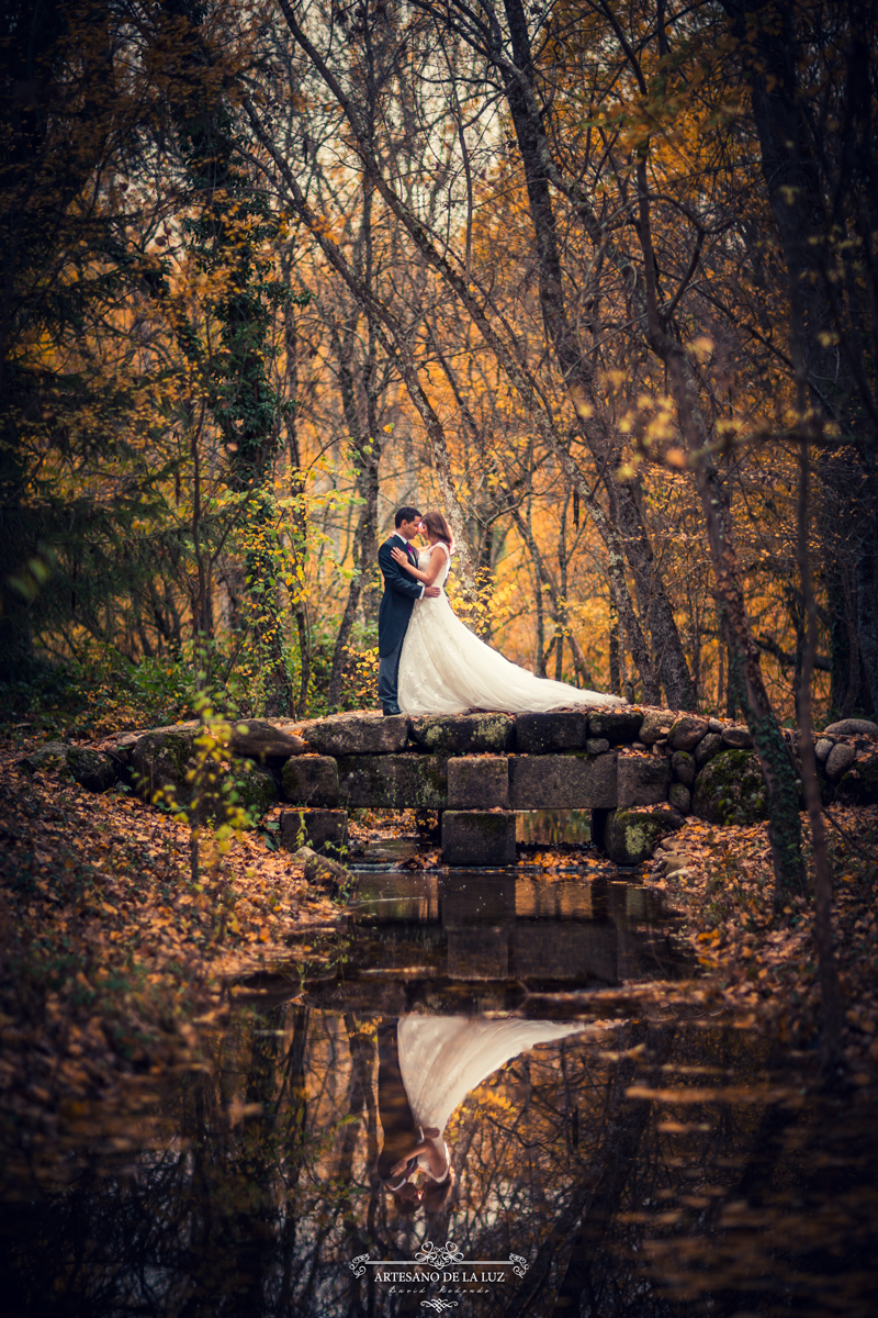 Postboda de otoño en Rascafría